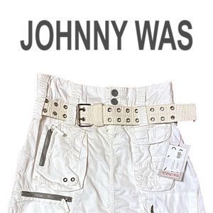 NWT Pete & Greta for Johnny Was Cargo Skirt SZ 2